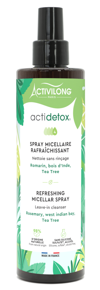 Levně Activilong ActiDetox Refreshing Micellar Spray 250ml - Osvěžující micelární sprej
