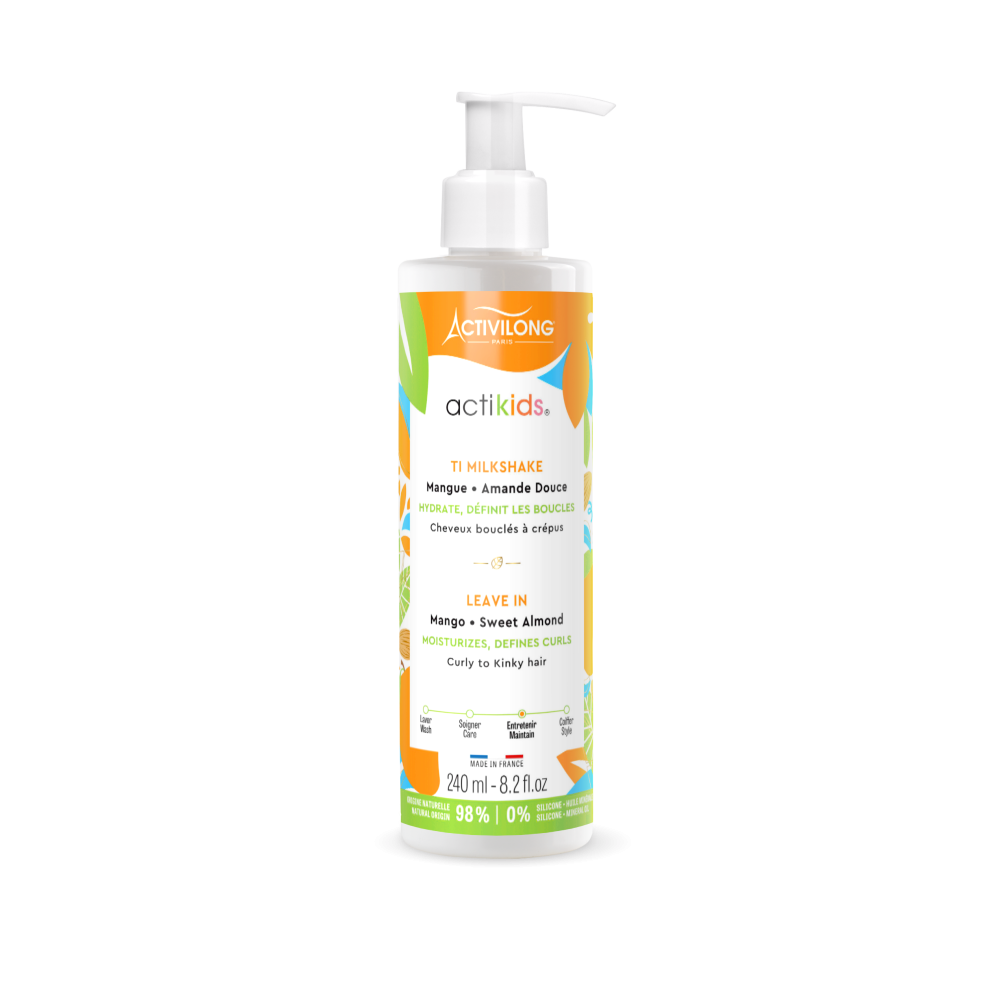 Levně Activilong Actikids Leave-In 250ml - Mléčný krém pro hydrataci a definici dětských kudrlin