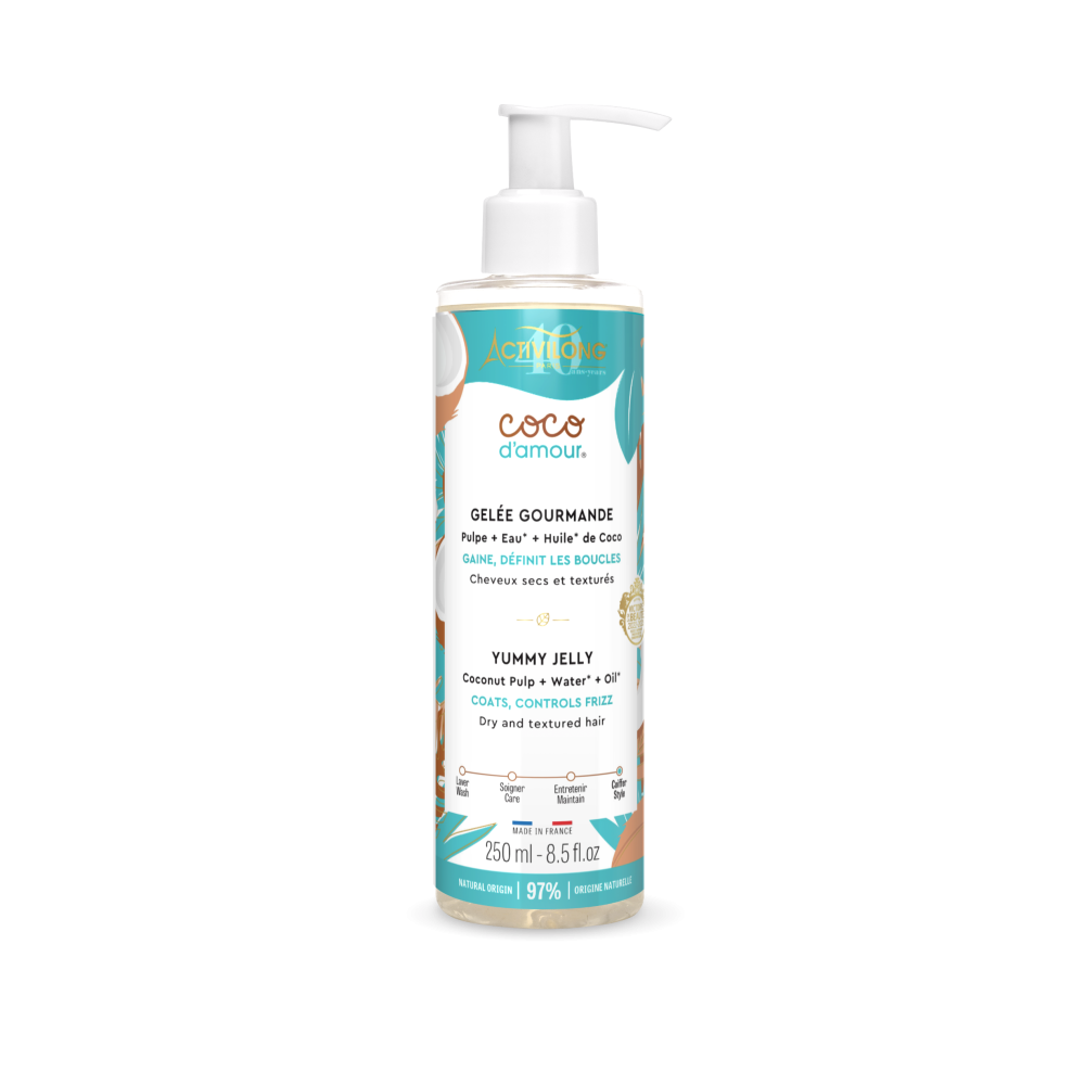Activilong Coco D´Amour Yummy Jelly 250ml - Kokosový gel na definici vln