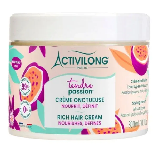 Levně Activilong Tender Passion Rich Hair Cream 300ml - Bezoplachový krém na vlasy