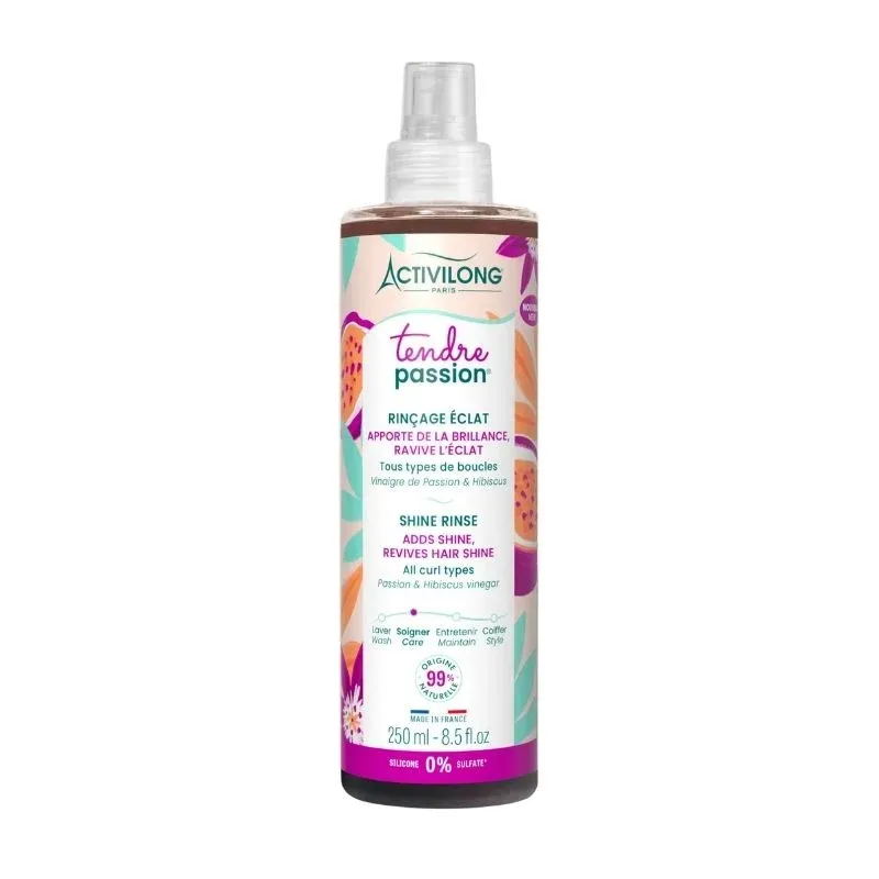 Levně Activilong Tender Passion Shine Rinse 250ml - Oplach s leskem