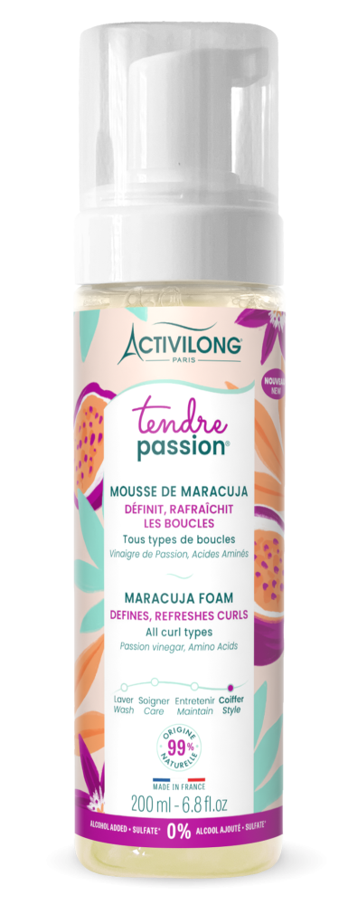 Levně Activilong Tendre Passion Maracuja Foam 200ml - Pěna na vlny