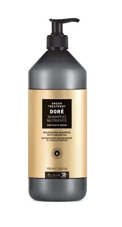 Levně Black DORÉ Nourishing Argan Oil Shampoo 1000ml - Šampon argánový vyživující
