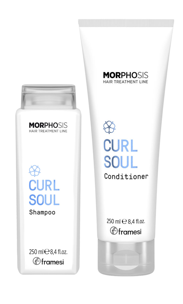 Levně Kazeta Framesi Morphosis Curl Soul - Šampon 250ml + Kondicionér 250ml