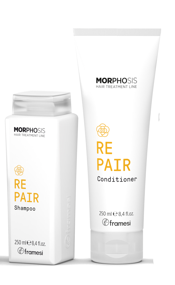 Levně Kazeta Framesi Morphosis Repair - Šampon 250ml + Kondicionér 250ml