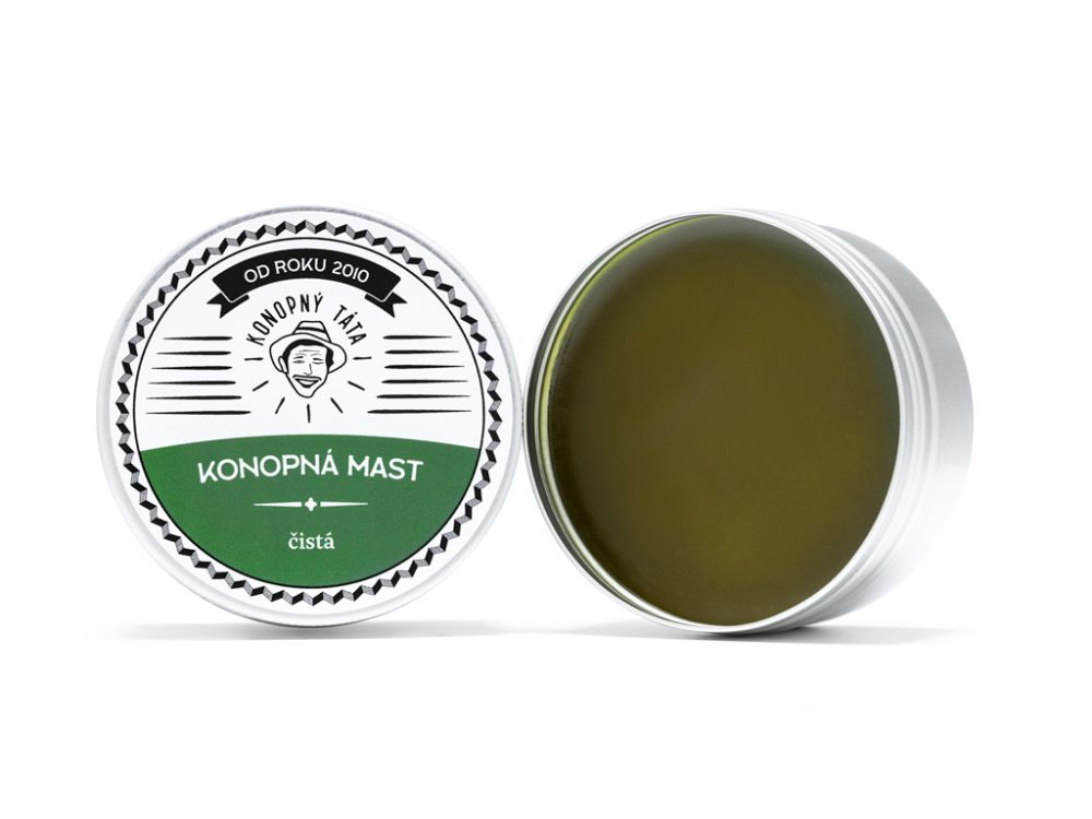 Levně Konopný Táta - Konopná mast čistá 80ml