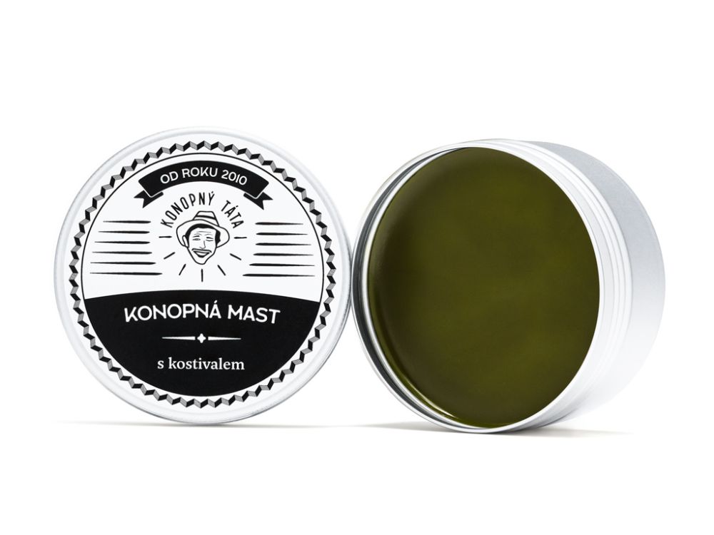Levně Konopný Táta - Konopná mast s kostivalem 80ml