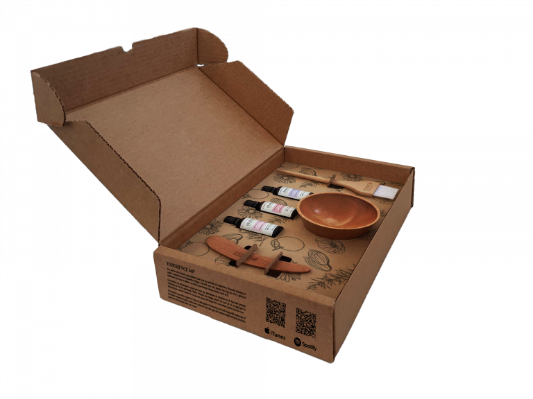 Ohanic Ritual Set Miska, Štětec, Špachtle