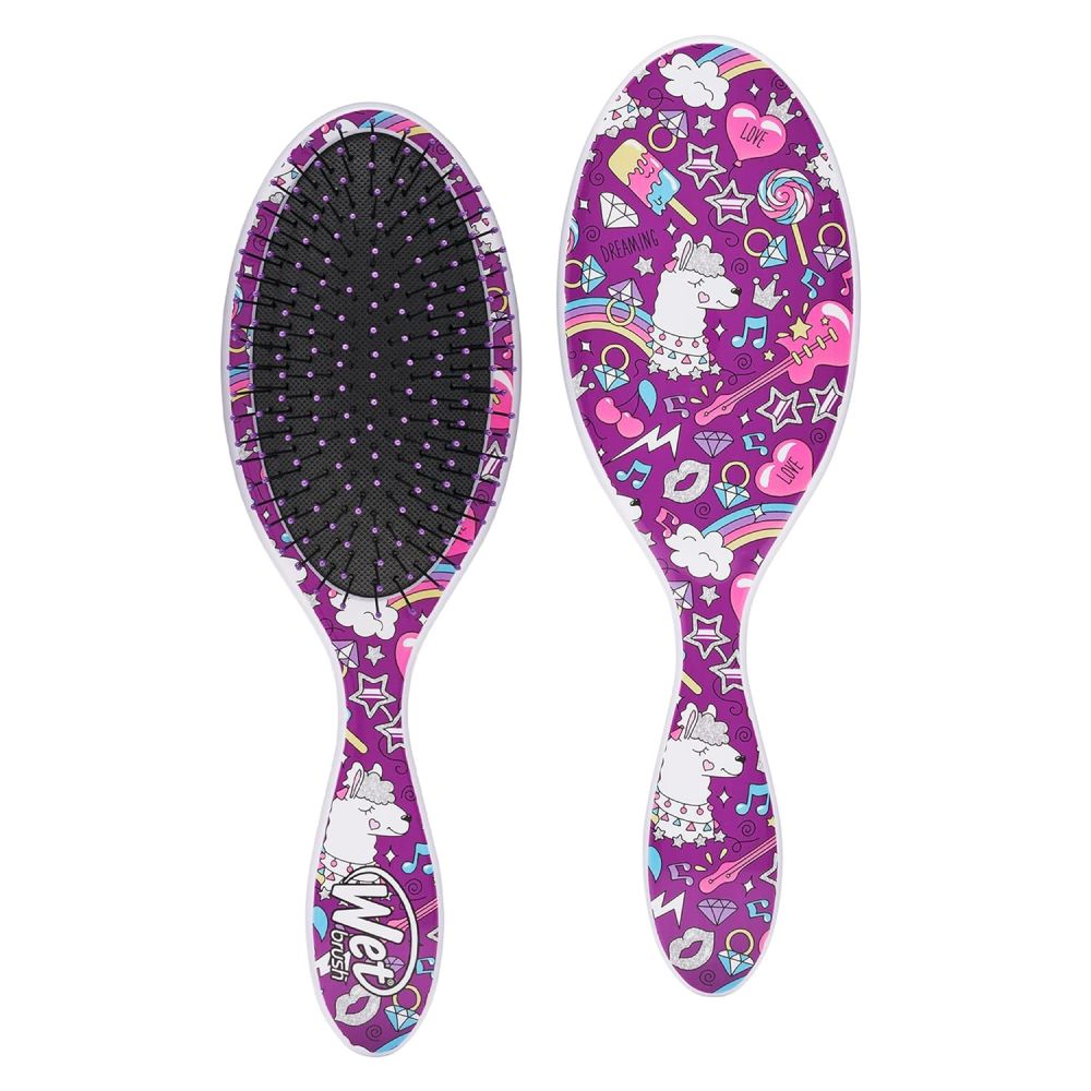 Levně Wet Brush Original Detangler - Happy Hair Llama Design kartáč na vlasy